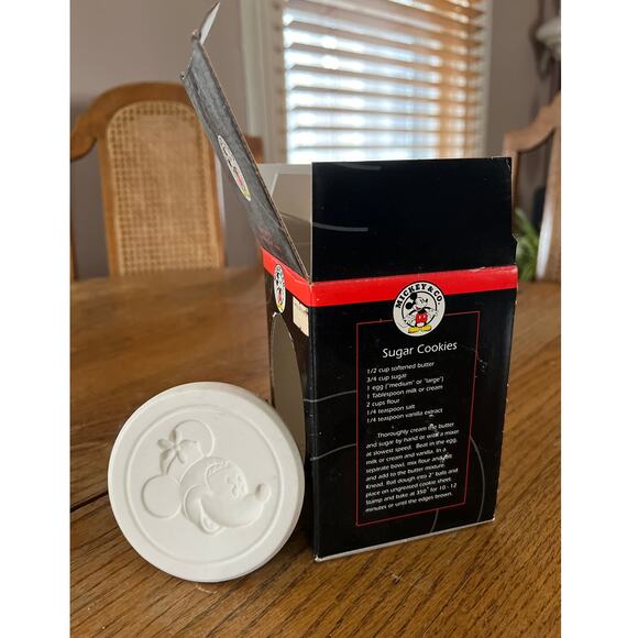 Disney Minie Mouse's ceramic cookie Stamp, Recipe book - Picture 5 of 7